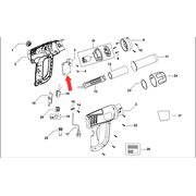 Плата печатная для фена Stanley STXH2000 1004086-01