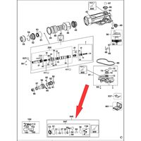 Сервисный набор для отбойного молотка DeWalt D25810 1004727-68