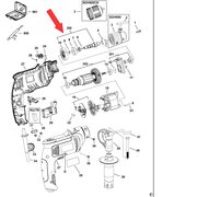 Шпиндель в сборе для дрели Stanley SDH600 4020750001