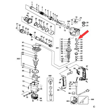 Вал коленчатый для перфоратора Stanley STHR272KS 4030304020