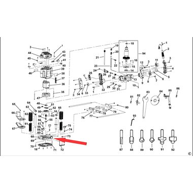 Основа для фрезера Stanley SRR1200 5170025-84