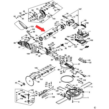 Ротор для торцовочной пилы Stanley SM16 5170036-68