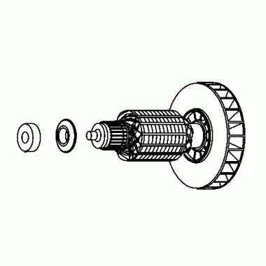 Ротор для шлифмашины Stanley FME440 596530-00