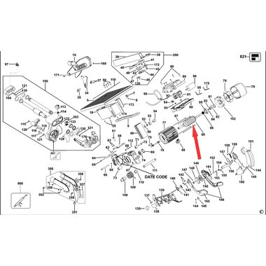 Ротор для торцовочной пилы DeWalt D27111 868411-03