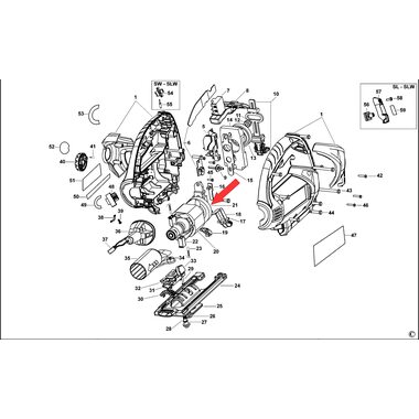 Ротор для лобзика Black&Decker KS900SL 90523334