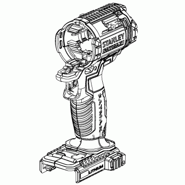 Корпус для гайковерта Stanley FMC645 90585576-05