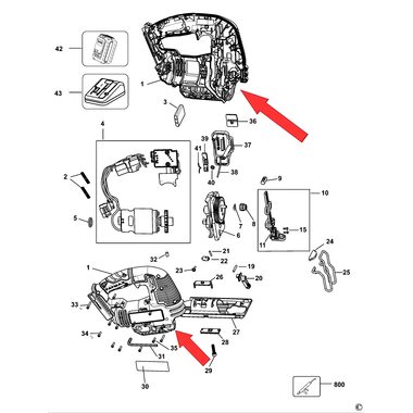 Корпус для лобзика Stanley FMC650 90604020