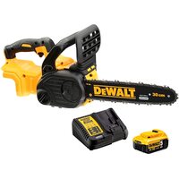 Аккумуляторная цепная пила DeWalt DCM565P1-QW 18 В, 30 см, 5 Ач