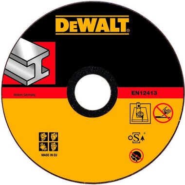 Отрезной круг DeWalt Industial DT42380Z-QZ 180х1.6х22 мм по металлу