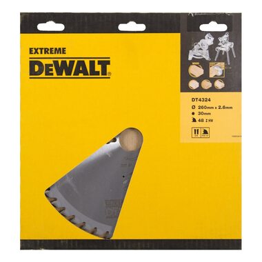 Пильный диск DeWalt Extreme DT4324-QZ 260х30 по дереву