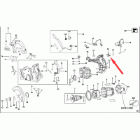 Выключатель для торцовочной пилы DeWalt DWS774 N092201V