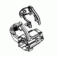 Корпус статора для циркулярной пилы DeWalt DWE560 N112960