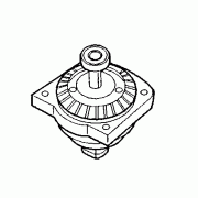 Крышка корпуса редуктора для шлифмашины DeWalt DW443 N228953