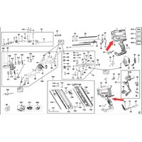 Корпус для монтажного пистолета DeWalt DCN692 N380150