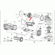 Шестерня  ведущая для болгарки DeWalt DWE4347 N442349