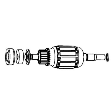 Ротор для шлифмашины DeWalt DWE6411 N457639