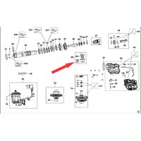 Коленчатый вал для перфоратора DeWalt DCH334 N505555