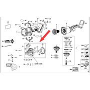 Корпус редуктора в сборе для болгарки DeWalt DCG414 N508013