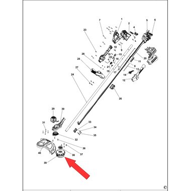 Катушка для триммера DeWalt DCST5812N N508388