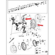 Корпус барабана для DeWalt DCD200 N522966