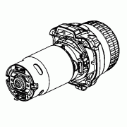Электродвигатель в сборе с редуктором для дрели-шуруповерта Black&Decker BCD002 N579704