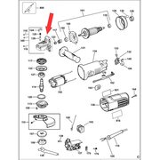 Корпус редуктора в сборе для болгарки DeWalt DWE4115 N588618