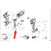 Электродвигатель в сборе с редуктором для дрели-шуруповерта Stanley SBI201 N595614