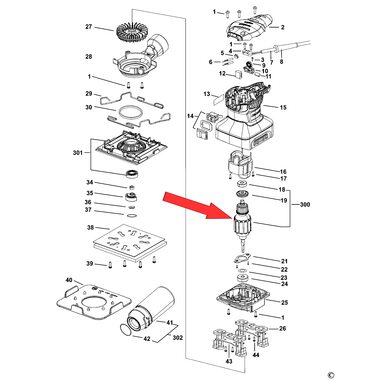 Ротор для шлифмашины Stanley SS24 N723821