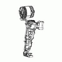 Электродвигатель и выключатель для шуруповерта DeWalt DCF601 N735657