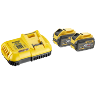 Комплект зарядное устройство и 2 аккумулятора DeWalt DCB118X2-QW FLEXVOLT 18/54 В, 9.0 Ач