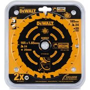 Пильный диск DeWalt Extreme DT10300-QZ 165х20 мм по дереву