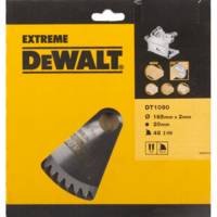 Пильный диск DeWalt Extreme DT1090-QZ 165х20 по дереву