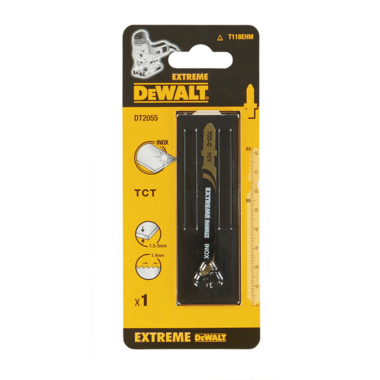 Пилка для лобзика DeWalt Extreme DT2055-QZ 82x55x1.4x5 мм HM INOX