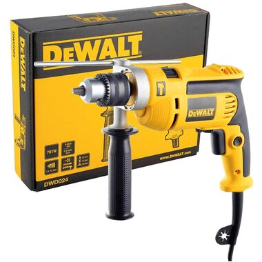 Ударная дрель DeWalt DWD024-KS 750 Вт, 5.2 Нм